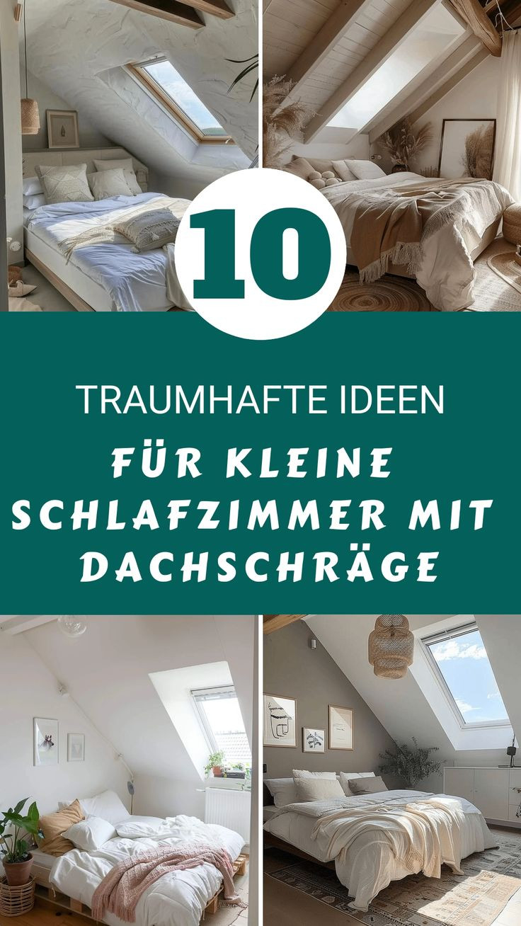 10 Clevere Einrichtungsideen Für Dachschrägen Schlafzimmer pertaining to Klein Schlafzimmer Dachschräge