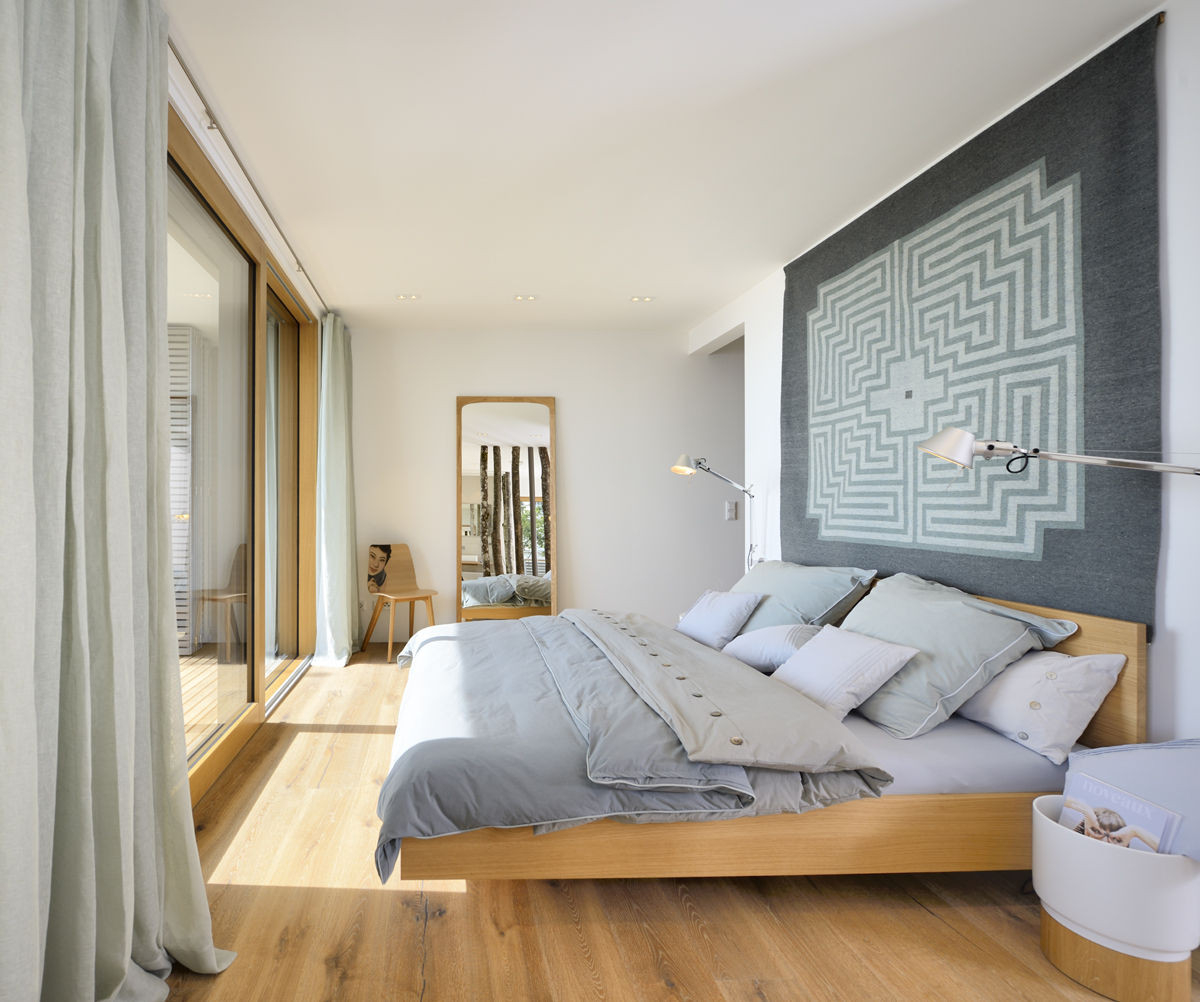 12 Tolle Ideen Für Die Wandgestaltung Im Schlafzimmer | Homify regarding Bild Für Schlafzimmer Wand