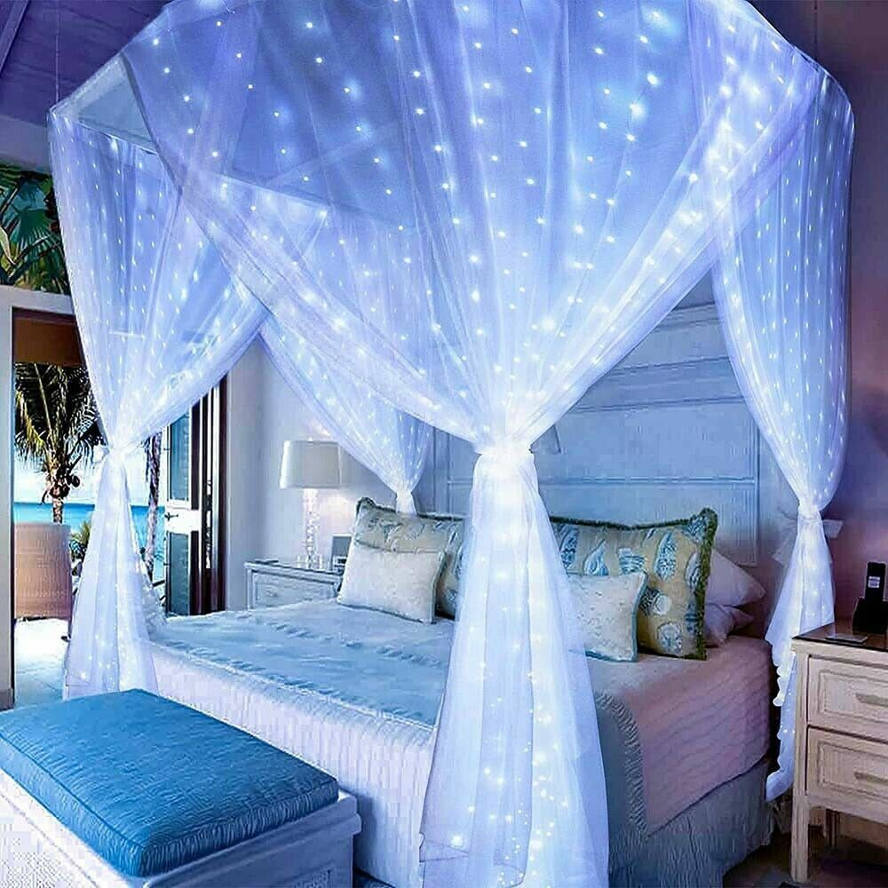 3X3M 3X2M Led Lichternetz Lichterkette Lichtervorhang Xmas Deko intended for Lichtervorhang Schlafzimmer