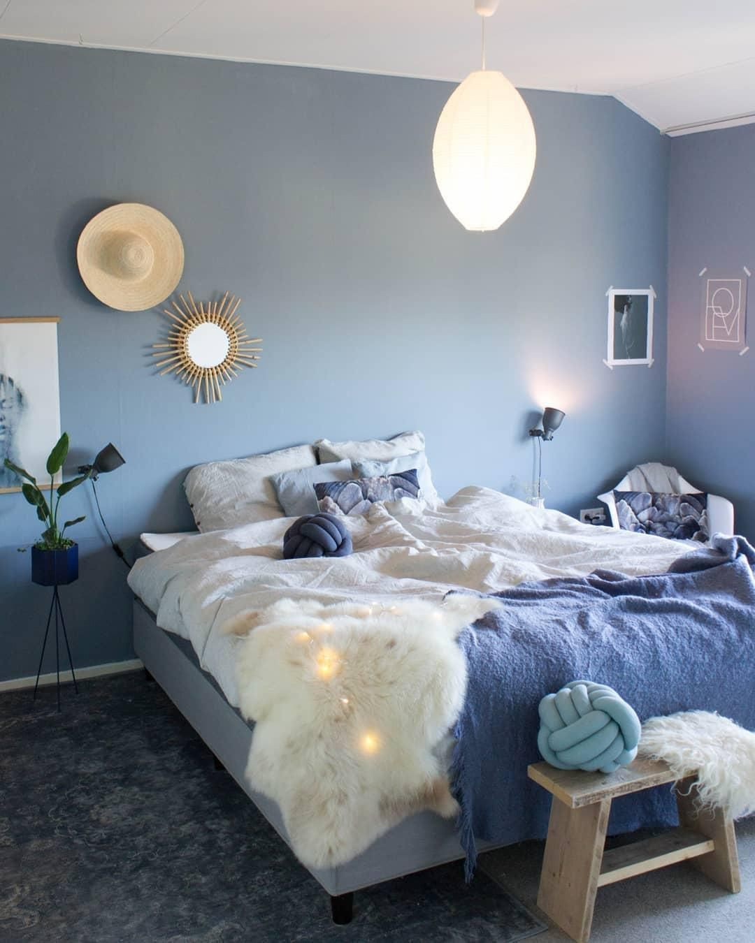 45 Blau-Ideen | Blau, Blaues Schlafzimmer, Wandfarbe Schlafzimmer pertaining to Schlafzimmer Blautöne