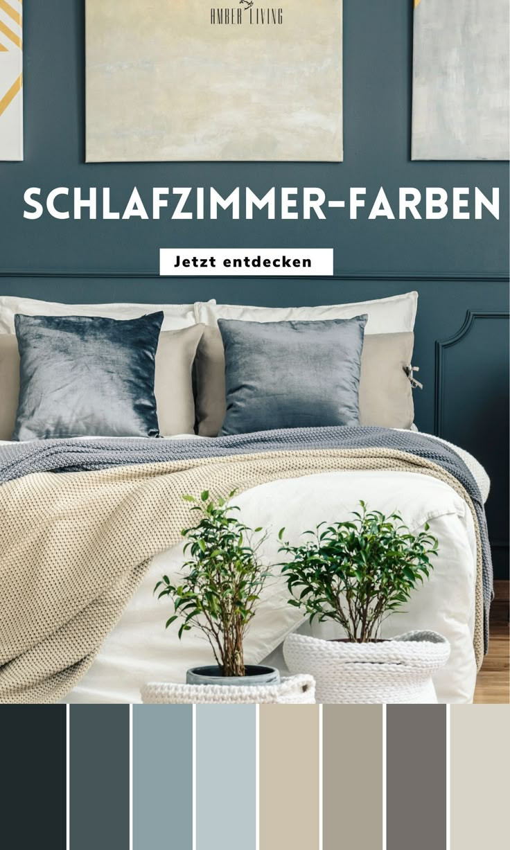 Farben &amp; Wandgestaltung Im Schlafzimmer with regard to Farbkombinationen Schlafzimmer