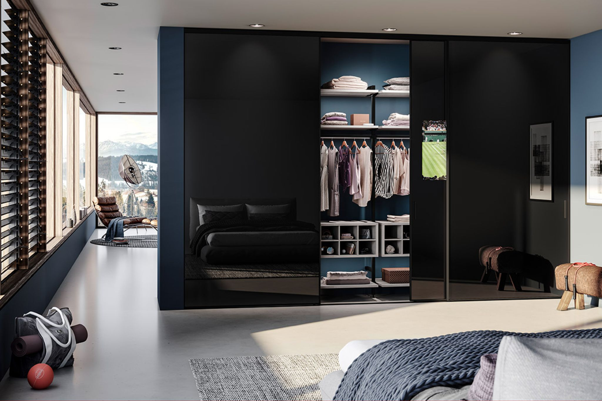 Fernseher Im Schlafzimmer – Okay Oder No-Go? - [Schöner Wohnen] with Tv Schlafzimmer