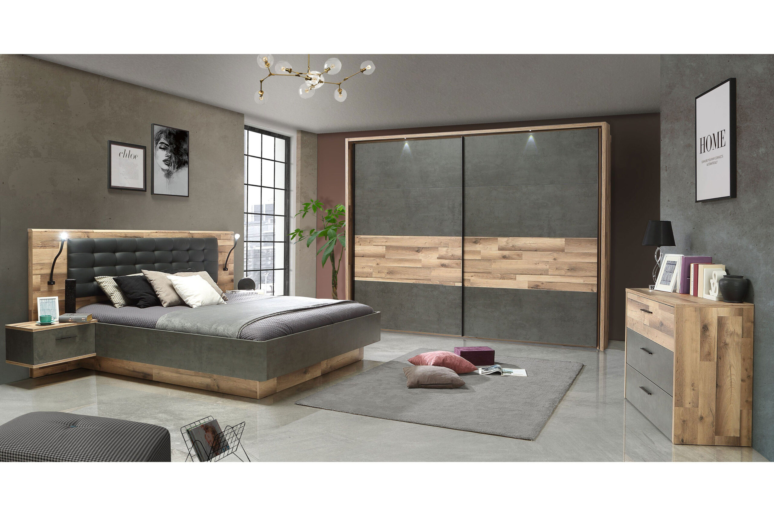 Forte Ricciano - Schwebetürenschrank &amp; Bett | Möbel Letz - Ihr within Poco Schlafzimmer