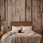 Fototapete Rustikales Holz – Komposition Im Muster Aus Braunen Intended For Holz Tapete Schlafzimmer