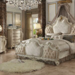 Großes Schlafzimmer Bett Barock Möbel Online-Shop | Jvmoebel.de in Barock Möbel Schlafzimmer