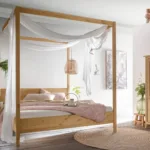 Himmelbett "Tusa" | Allnatura Österreich Pertaining To Schlafzimmer Himmelbett