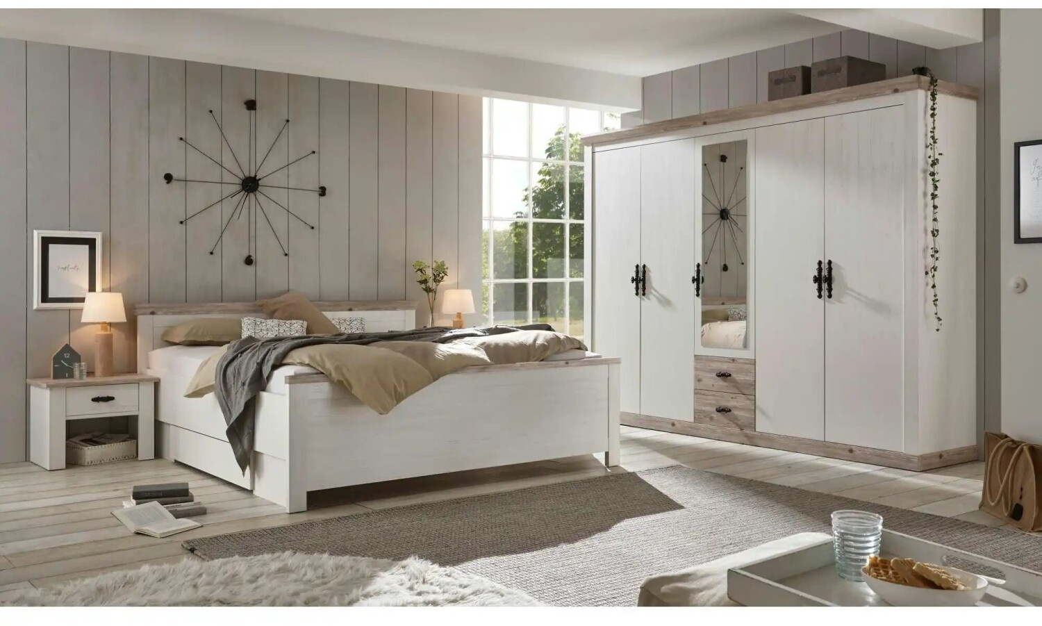 Home Affaire Schlafzimmer-Set Florenz 180X200Cm Schlafzimmer with regard to Schlafzimmer Komplett Home Affaire