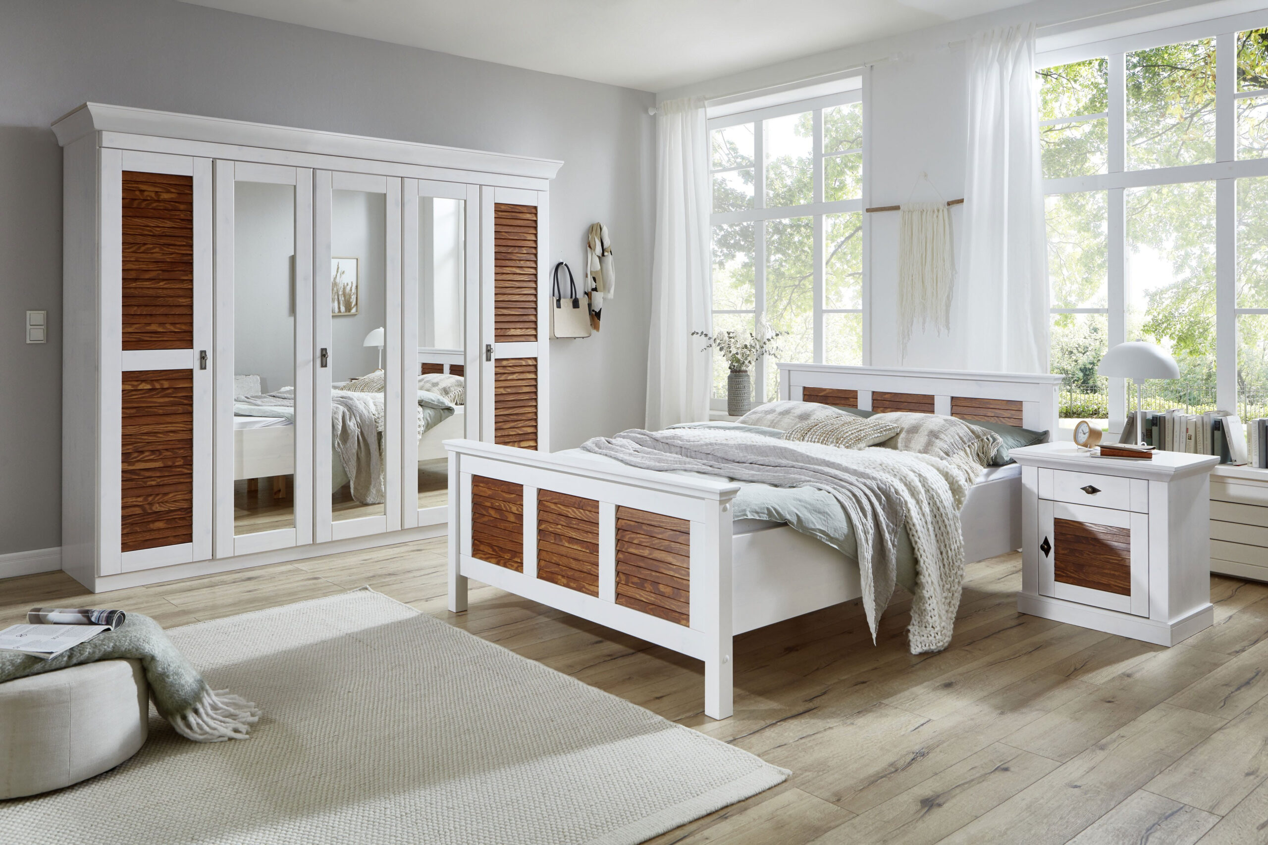 Jumek Capri Landhaus-Schlafzimmer | Möbel Letz - Ihr Online-Shop intended for Schlafzimmer Bauernstil