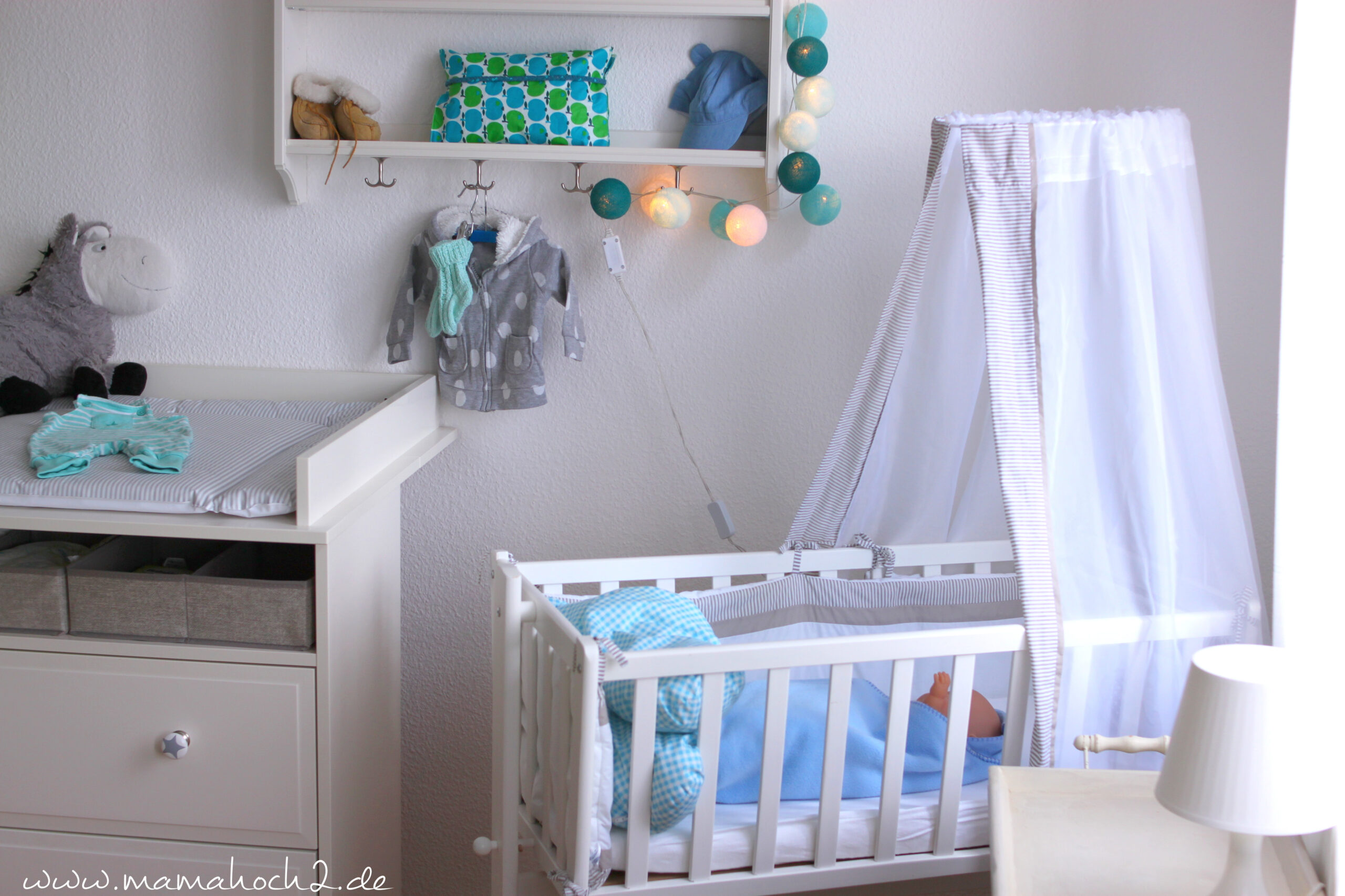 Klein Aber Fein- Die Babyecke Im Schlafzimmer ⋆ Mamahoch2 intended for Babyzimmer Im Schlafzimmer