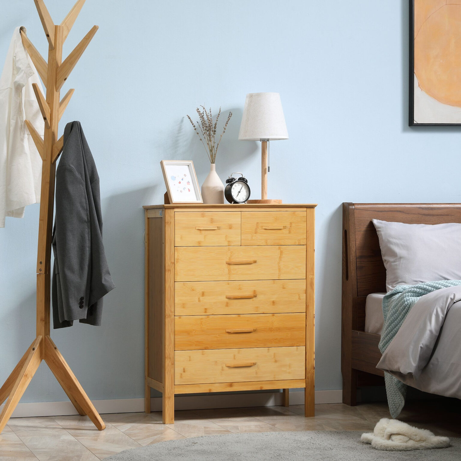 Kommode 50Cm Breit Hocsok Kommode, Kommode Weiß, Sideboard Mit 5 regarding Beistellschrank Schlafzimmer