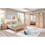 Komplettes Schlafzimmer Mit 200X200 Cm Breitem Bett for Schlafzimmer Set Bett 200X200