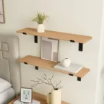 Massivholz Wandregal Runa – Buche – Wohnholz Design In Wandregal Schlafzimmer