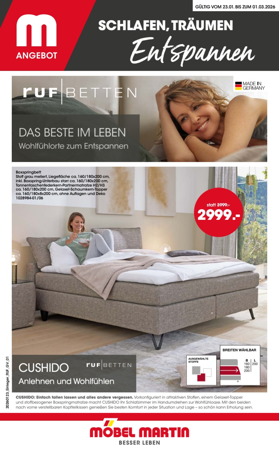 Möbel Martin | Aktuelles regarding Möbel Martin Schlafzimmer Katalog