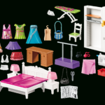 Playmobil 70208 – Dollhouse – Schlafzimmer Mit Nähecke – Playpolis Intended For Playmobil Dollhouse Schlafzimmer Mit Nähecke