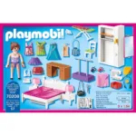 Playmobil Dollhouse 70208 Schlafzimmer Mit Nähecke | Smyths Toys Within Playmobil Dollhouse Schlafzimmer Mit Nähecke