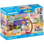 Playmobil My Life 71609 Schlafzimmer Mit Babyspielecke | Smyths With Regard To Schlafzimmer Playmobil