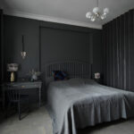 Schlafzimmer Ganz In Grau Und Schwarz – Bild Kaufen – 12369819 Within Schlafzimmer Anthrazit