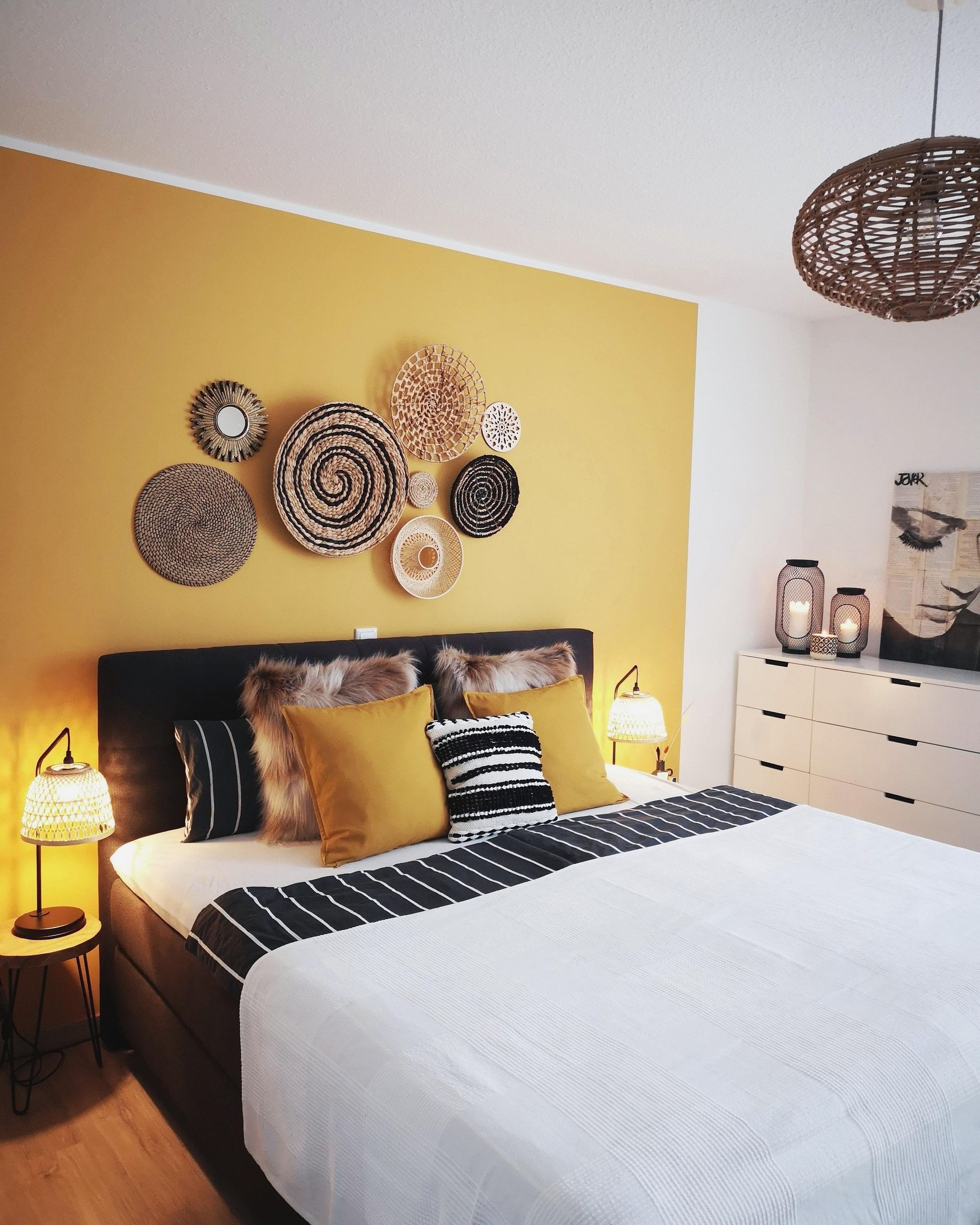 Schlafzimmer Mit Gelber Wand for Gelbes Schlafzimmer