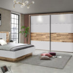 Schlafzimmer Set 3-Tlg Modern Way Von Forte Stabeiche / Weiss Matt for Schlafzimmer Modern Komplett