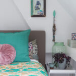 Vintage-Deko In Türkis Und Grau Im … – Bild Kaufen – 12822559 intended for Türkis Deko Schlafzimmer