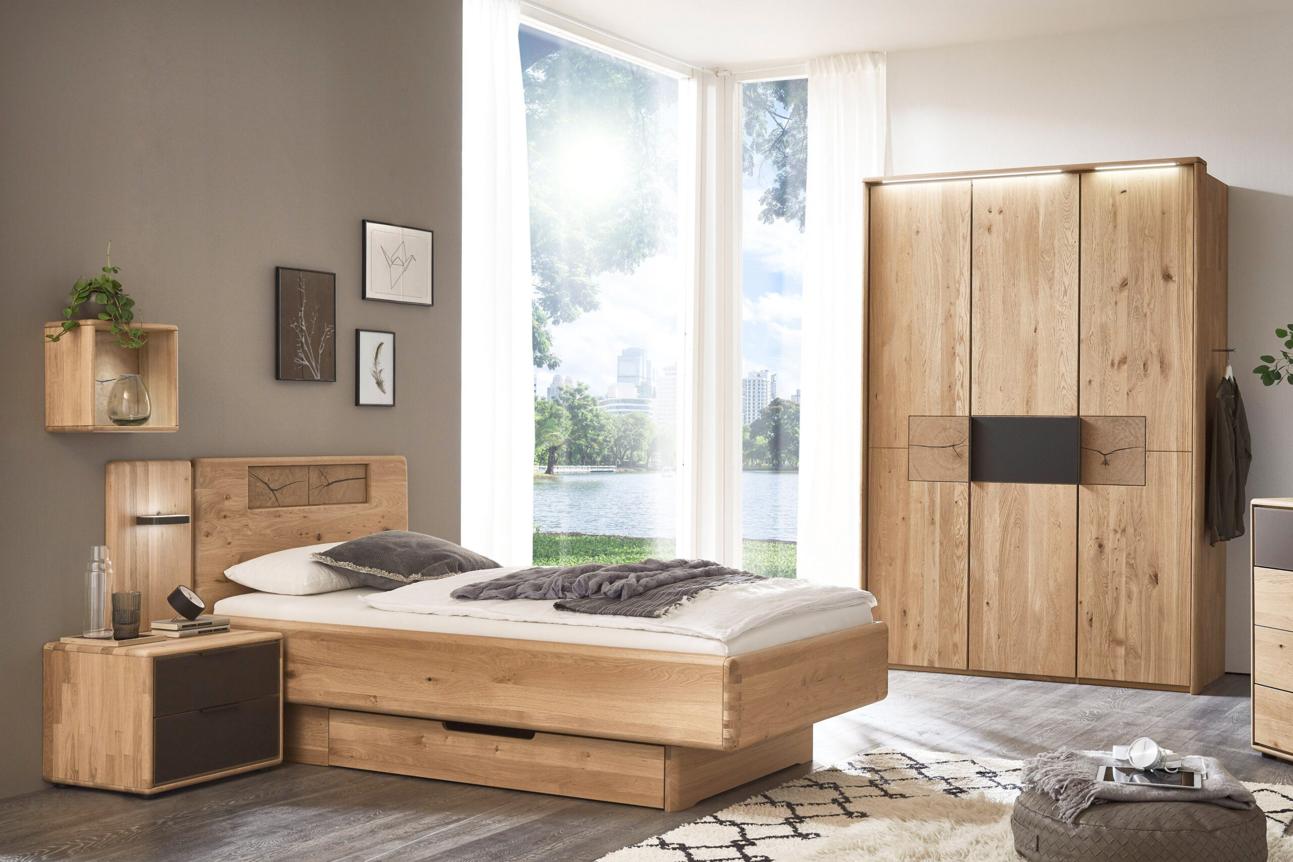 Wöstmann Wsm 1600 Senioren-Schlafzimmer Wildeiche | Möbel Letz inside Senioren Schlafzimmer